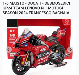 Maisto 1:6 Ducati Desmosedici GP24