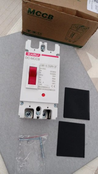 EARU DC-MCCB Interruptor Automático