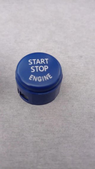 Botón Start Stop Engine Azul