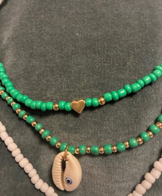 Collar Mango perlas y colgantes