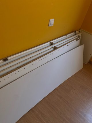 Armario vestidor Ikea puertas cristal