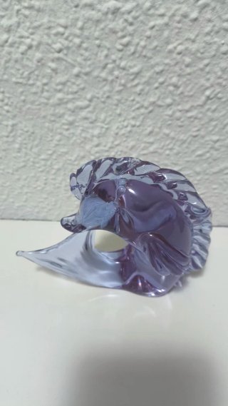 Escultura cristal Murano pez vela Licio Zanetti