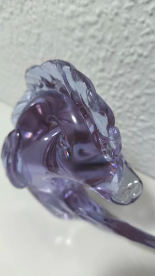 Escultura cristal Murano pez vela Licio Zanetti