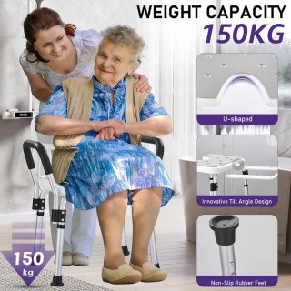 Silla Ducha Mayores Ajustable U