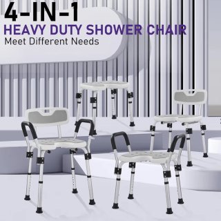 Silla Ducha Mayores Ajustable U