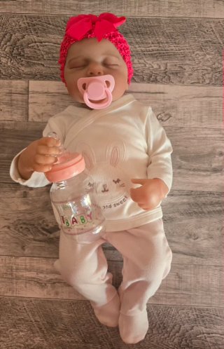 BEBÉ REBORN SILICONA COMPLETA