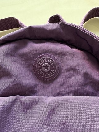Zaino Kipling viola con scimmietta