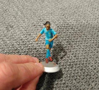 Figuras Fútbol Nano FT: Messi, Ronaldinho, Villa