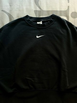 Sudadera Nike Oversize Negra Talla Única