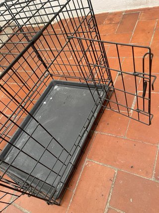 Jaula Perro Mediano Negra