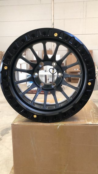 4-Llantas RRW 17” ET-40 Negro OFF ROAD