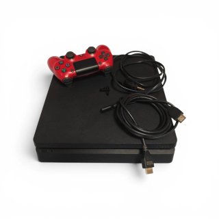 PlayStation 4 + Cavi Originali + Controller Rosso