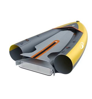 Kayak Hinchable Tribord Amarillo 2 Plazas