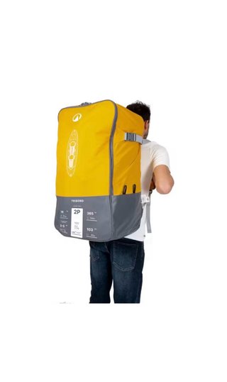 Kayak Hinchable Tribord Amarillo 2 Plazas