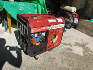 Generador Diésel 7000W Trifásico L.D. MOTOR Lombar