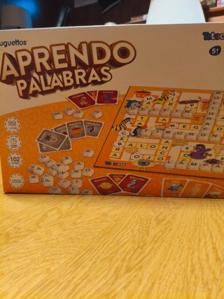 Lote 4 juegos de mesa educativos