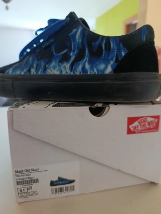 Zapatillas Vans Negras y Azules