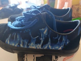 Zapatillas Vans Negras y Azules