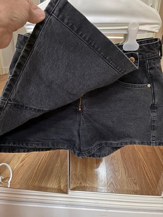 Falda pantalón Zara negra