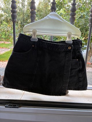Falda pantalón Zara negra