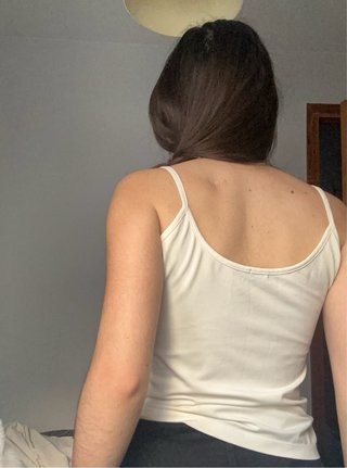 Camiseta tirantes licra blanca