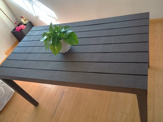 MESA DE RESINA PARA EXTERIOR