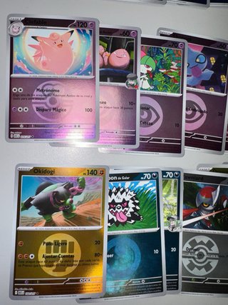 Lote 35 Cartas Pokémon Reverse Heroes Ascendentes
