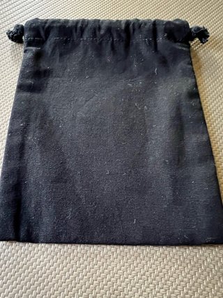 Sacchetto Chanel nero in tessuto