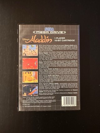 Aladdin - Mega Drive - Completo