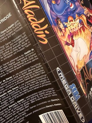 Aladdin - Mega Drive - Completo
