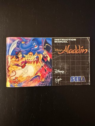 Aladdin - Mega Drive - Completo