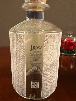 Lampada Jrose Gin Artigianale Oro Rosa