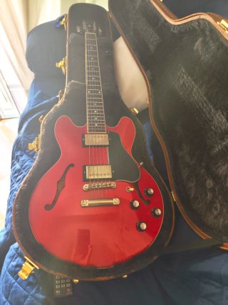 Gibson 339 60s Cherry Guitarra Eléctrica