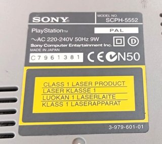 PlayStation 1 PS1 SCPH-5552 Console Funzionante