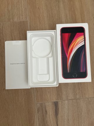 iPhone SE Rojo 128GB 2a Gen Bateria defectuosa