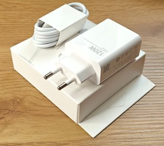 Cargador Rápido 120W Tipo C Cable de Alta Potencia