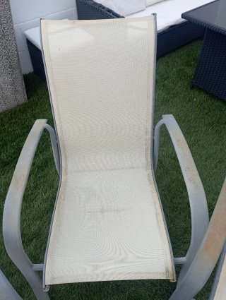 3 Sillas de Exterior para restaurar
