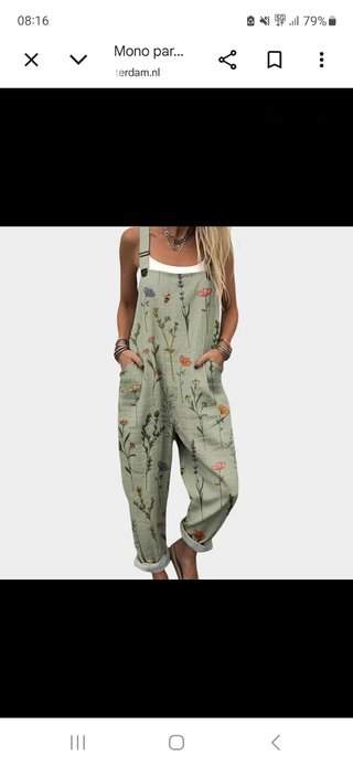 Mono Casa Clara Barcelona floral talla única