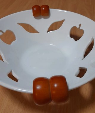 Centrotavola ceramica vintage Nuova Cer