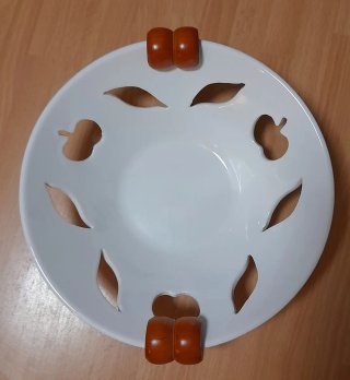 Centrotavola ceramica vintage Nuova Cer
