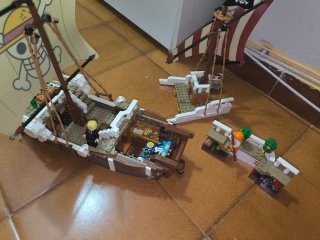 LEGO One Piece Going Merry 75639 completo