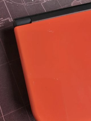 Nintendo 3DS XL Arancione + Caricatore + Pokémon Luna