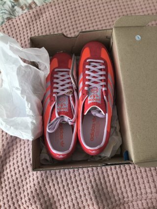 Adidas SL Naranja y Rojo