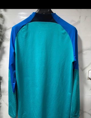 Sudadera FC Barcelona 21-22 Nike Media Cremallera