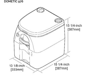 Dometic 976 Inodoro Portátil (Potti)