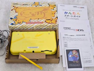 New Nintendo 3DS LL XL Pikachu Edition