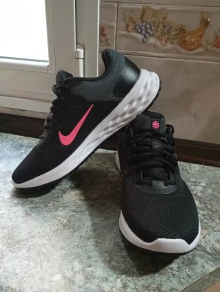 Zapatillas Nike Mujer Talla 42 Negras y Rosas