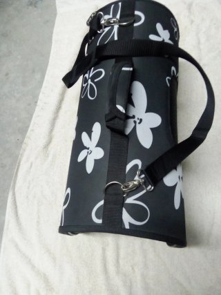Bolso Porta Mascotas Diseño Flores
