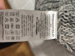 Jersey de lana hombre gris