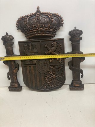 Escudo de Bronce Heráldica Española 40x40